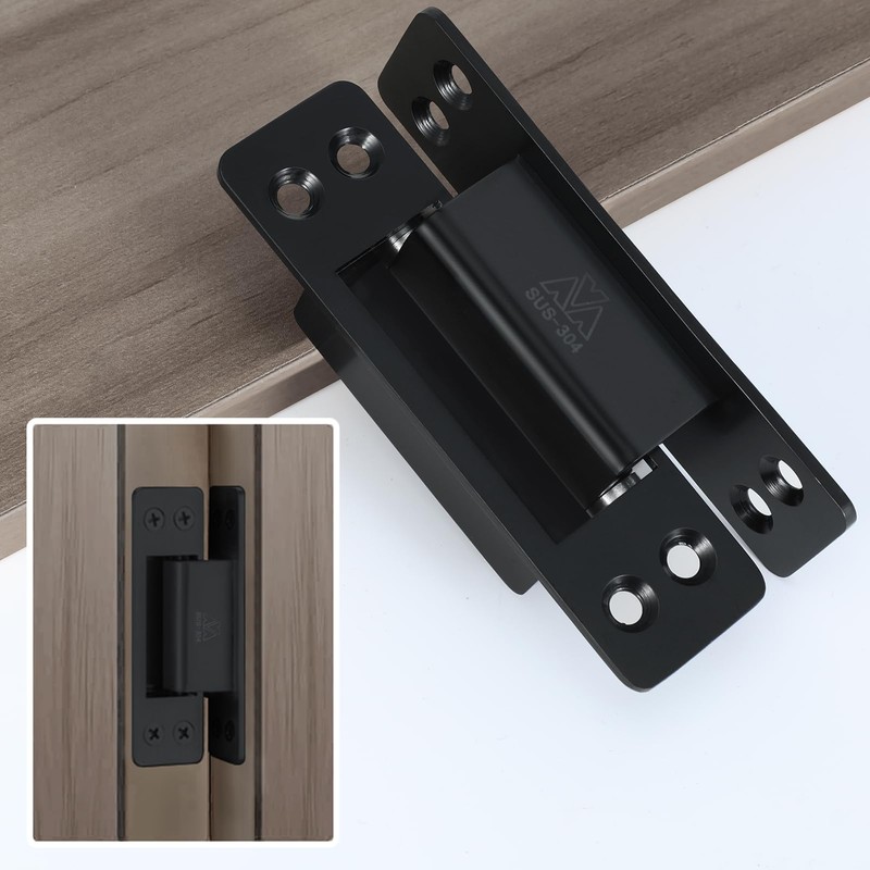 Hidden Door Hinge 5 Inch Hidden Hinges for Doors 2