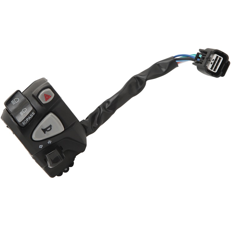 22mm Handlebar Switch Assembly High Low Beam Hazard Light Turn