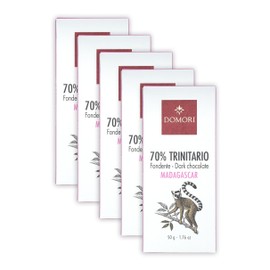 Domori - Single Origins Chocolate Bundles (Madagascar 70%, 5 Pack)