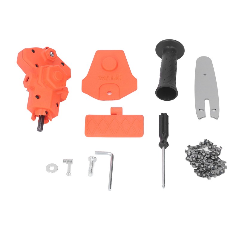 Electric Drill to Electric Saw Adapter Conversion Head Orange Portable