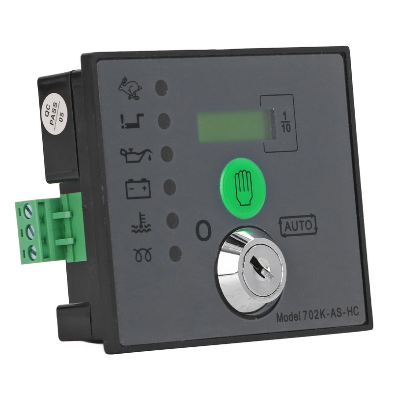 Generator Control Module Auto Start LED Indicator LCD Screen Genset