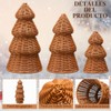 Bucherry Juego de 3 piezas de decoración de árbol de