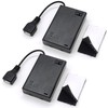 Goweewon AA Battery Holder, 2 Pack 3 AA Battery Holder