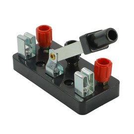 1Pc Educational Single Pole Knife Switch Single Pole Double Throw Knife Switch Physics Laboratory Equipment Single Pole Double Throw Switch