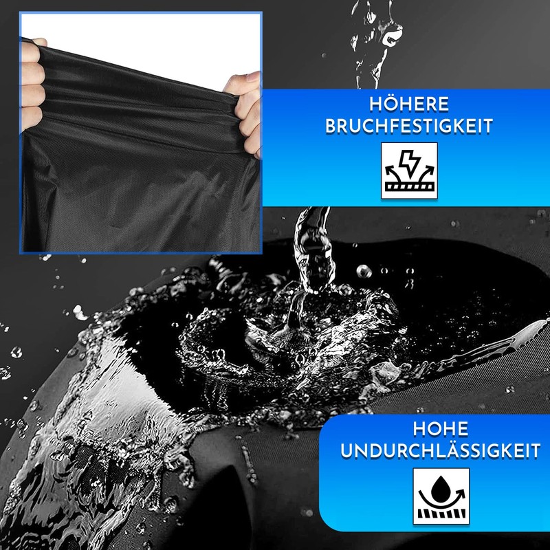 Motorrad abdeckplane Groß Material PEVA 240 x 140 cm Schützt