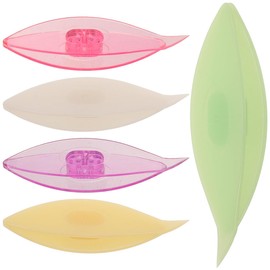 HOMSFOU 1 Set Shuttle Knitting Tools Weave Shuttle Tatting Diy Plastic Shuttle 5pcs
