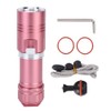 L2 LED Flashlight Torch 100M Diving Waterproof for Camping Stepless