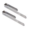 2Pcs Adhesive Towel Bar for Bathroom Hand Towel Holder Wall