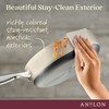 Anolon Achieve Hard Anodized Nonstick Sauté Pan with Lid, 3