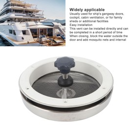 Mushroom Vent, Stainless Steel Boat Mushroom Vent Easy Installation Heat Dissipation 185mm Diameter For Yacht