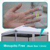 Canopy Mosquito Net for 10x10 Pop up Canopy Gazebo Tent,