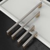 Coinkoly 10 Pack 5"(128mm) Gold and Brushed Satin Nickel Cabinet