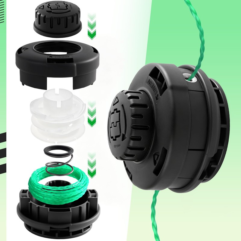 Eyoloty ST40L03 Trimmer Replacement Spring Kit Compatible with Greenworks 40V