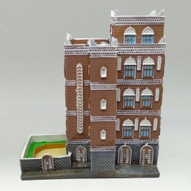 OLD SANA’A HOUSE Model Souvenir  |GYPSUM FREE | بيت صنعاء القديمة – تحفة تذكارية