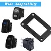 1 Way Zinc Alloy Rocker Switch Mounting Plate Toggle Switch