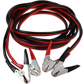 OCPTY 1 Gauge Jumper Cables for Car Battery 30FT, Heavy Duty Automotive Booster Cables for Jump Starting Dead or Weak Batteries