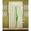 Today's Curtain, Hellina Tapework Panel Pair 84", Ecru, 4-Piece-Set, 80"