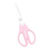 Pink Ceramic Scissors 8" Kitchen Scissors Blade Metal Free Lab