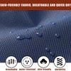 TegerDeger Anti-flip 12FT Hammock Large Hammock 450LB Capacity with Iron