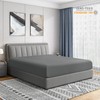 Cathay Home California King Fitted Sheet - Double Brushed Ultra