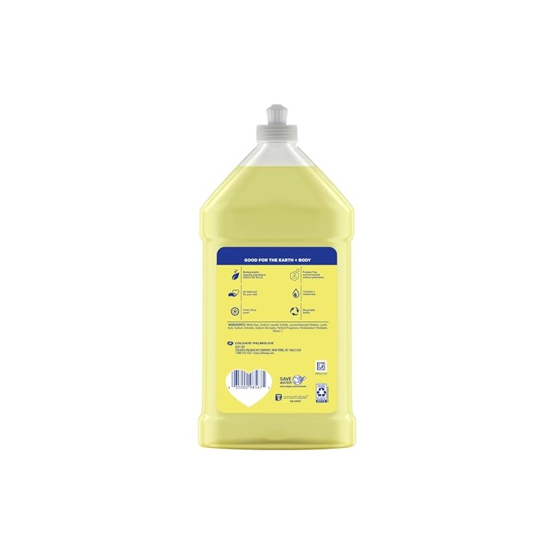 Softsoap Liquid Hand Soap Refill Refreshing Scent Pour Bottle, Yellow,