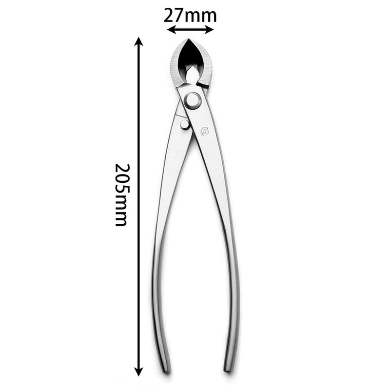 TianBonsai Bonsai Tools 205 mm Straight Edge Cutter Branch Cutter