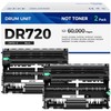 DR720 Drum Unit 2 Pack (Not Toner) Replacement for Brother