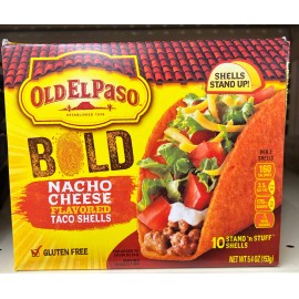 Old El Paso Bold Nacho Cheese Taco Shells 5.4oz