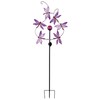 Sunset Vista 93534 Bright Metal Garden Stake Solar Spinner, 81-Inch,