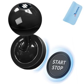 Car Engine Start Button Car One Click Start Button Joystick Funny Car Push Start Lever Start Button Auto Ignition Button Cover Aftermarket Decoration Modification Accessories Unique Easy Install All