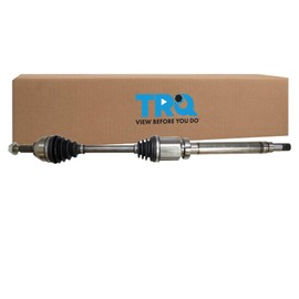 TRQ Front Right CV Axle Shaft Assembly Passenger Side Compatible with 2010-2013 Ford Transit Connect