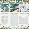 4 Pcs Christmas Shower Curtain Set Winter Xmas Tree Bathroom