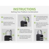 SPARKWHIZ Jerry Can Mount with Combination Lock, Jerry Fuel Can