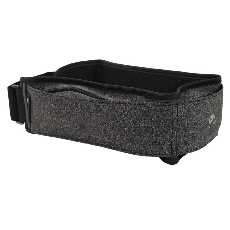 Running Waist Bag Multi Independent Pockets Elastic Breathable Thin Light