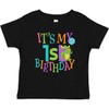 inktastic Cute First Birthday Monster 1 Year Old Baby T-Shirt
