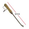 Garden Guru Eco Dandelion Weeder Tool with Ergonomic Wood Handle