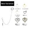 No Holes Needed, Chain Piercing, Chain, Earrings, Fake, Fake, Mouth