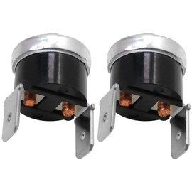 XSPANDER Updated 2pcs 661566 Dishwasher High Limit Thermostat Fit for Estate TUD6750RD2, TUD6750SD0, TUD6900PB0, TUD6900PB2, TUD6900PQ0, TUD6900PQ2, TUD8700RQ0, 3369777, 3370783, 3371618, 4171694