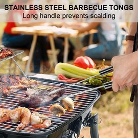 150Pcs Griddle Accessories Kit, Flat Top Grill Accessories Set for Blackstone and Camp Chef, Griddle Spatula Set with Metal Spatula, Enlarged Spatulas, Basting Cover for Outdoor Barbecue