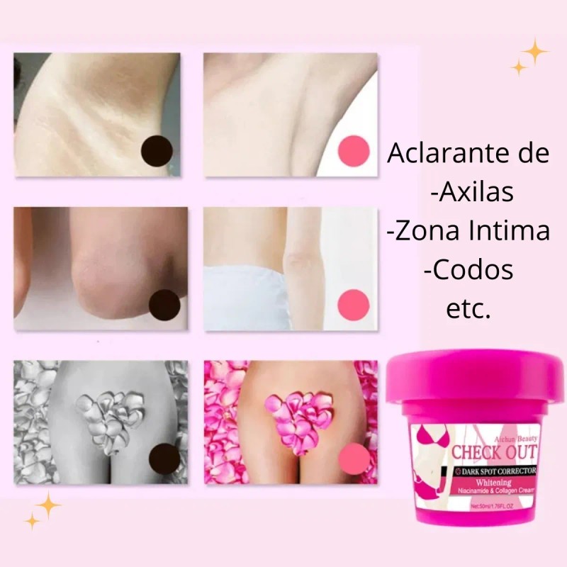 Crema para cuerpo Universo en Linea Aclarante Corrector en frasco