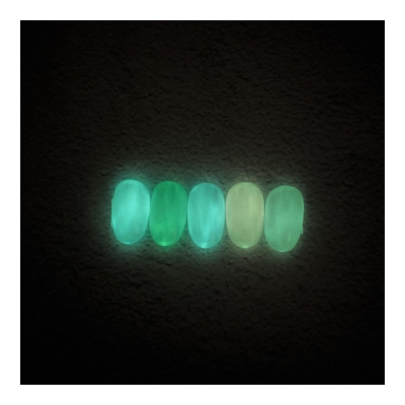 ˡᴬᴺᵀᶤˡ Pastel syrup luminous handmade nail tip - Short Square