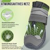 SlowTon Dog Shoes Paw Protection, Pack of 4 Breathable Dog