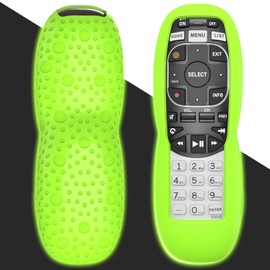 Case for DirecTV RC73 Remote Control, Remote Cover Compatible with DirecTV Controller, Silicone Battery Cover Skin Sleeve Glow in The Dark Green