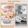 Electronic Nail Clipper 4-in-1 Trimmer with File, Polisher, UV Light
