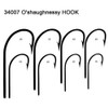 35pcs Fishing Hooks Saltwater Long Shank Hooks O'shaughnessy Stainless Steel