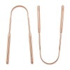 2Pzs Raspador de Lengua Acero Inoxidable, Limpiador de Lengua