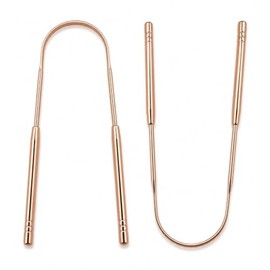 2Pzs Raspador de Lengua Acero Inoxidable, Limpiador de Lengua