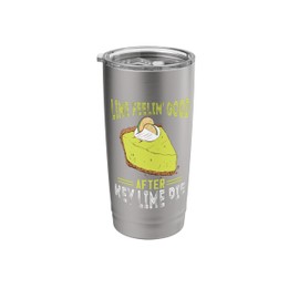 Key Lime Pie Feeling Good Lemon Pie Dessert Florida Pie Stainless Steel Insulated Tumbler