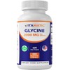 Vitamatic Glycine Supplement, 2000mg Per Serving, 300 Count, Non-GMO, Gluten