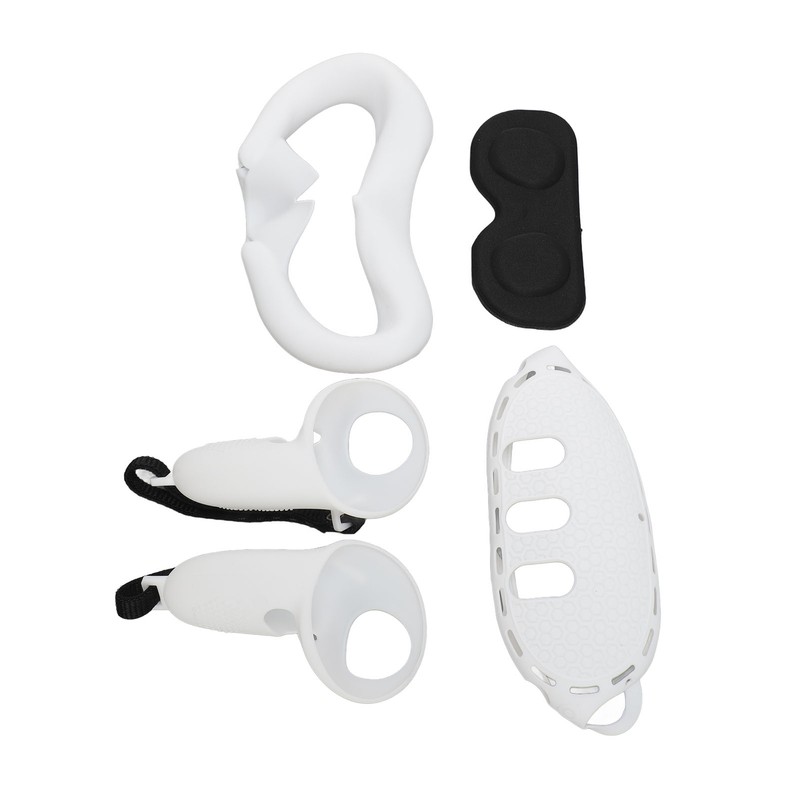 VR Glasses Silicone Cover Set Controller Grips Front Shell Headset